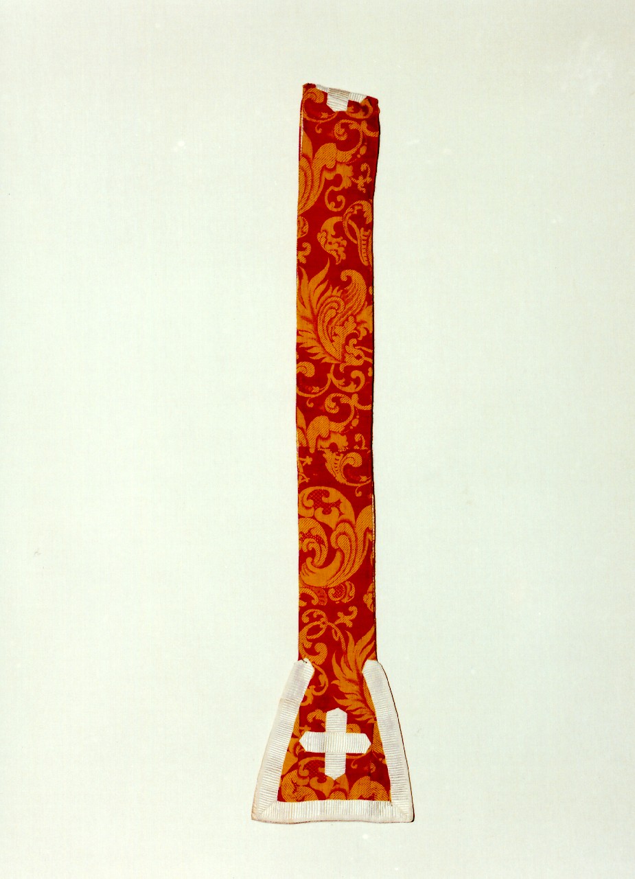 stola - manifattura italiana, manifattura siciliana (Prima metà sec. XIX)