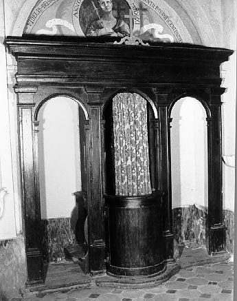 confessionale, serie - bottega italiana (sec. XIX)