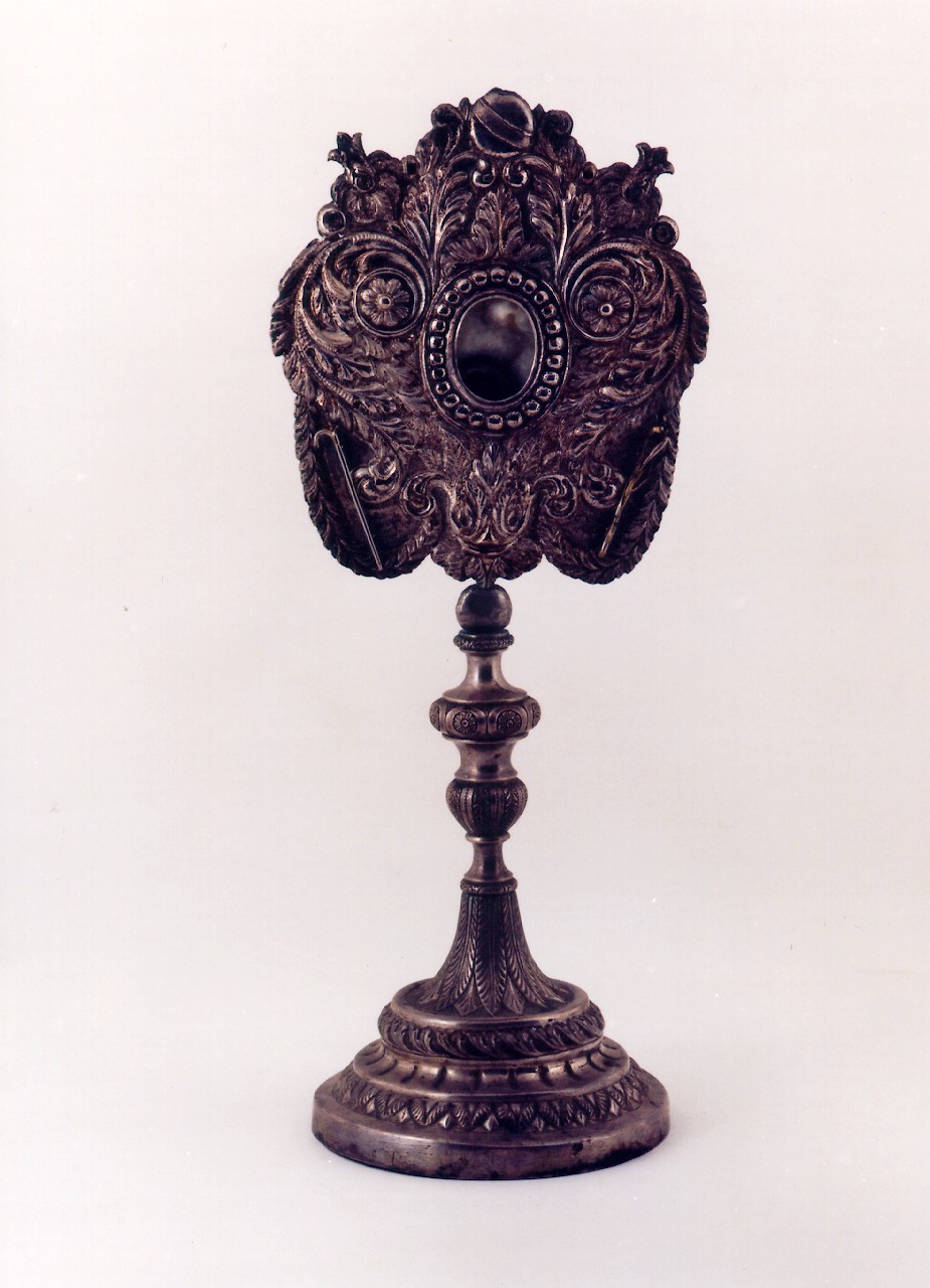 RELIQUIARIO - A OSTENSORIO - ambito siciliano (sec. XIX)