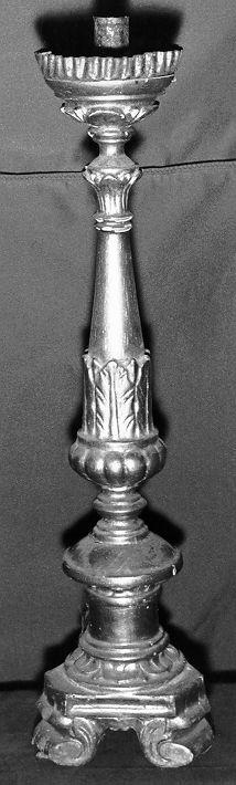 candelabro, serie - bottega italiana (prima metà sec. XIX)