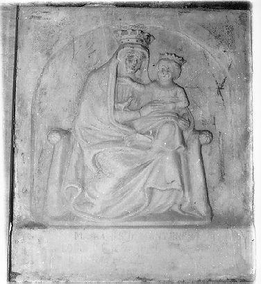 Madonna di Montenero, Madonna con Bambino (rilievo) - bottega italiana (sec. XIX)