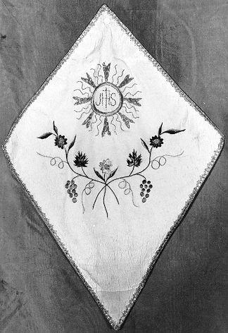 copriostensorio - manifattura italiana (sec. XIX)