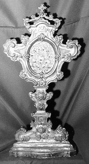 reliquiario, serie - bottega italiana (prima metà sec. XVIII)