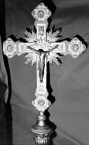 croce - bottega italiana (sec. XIX)