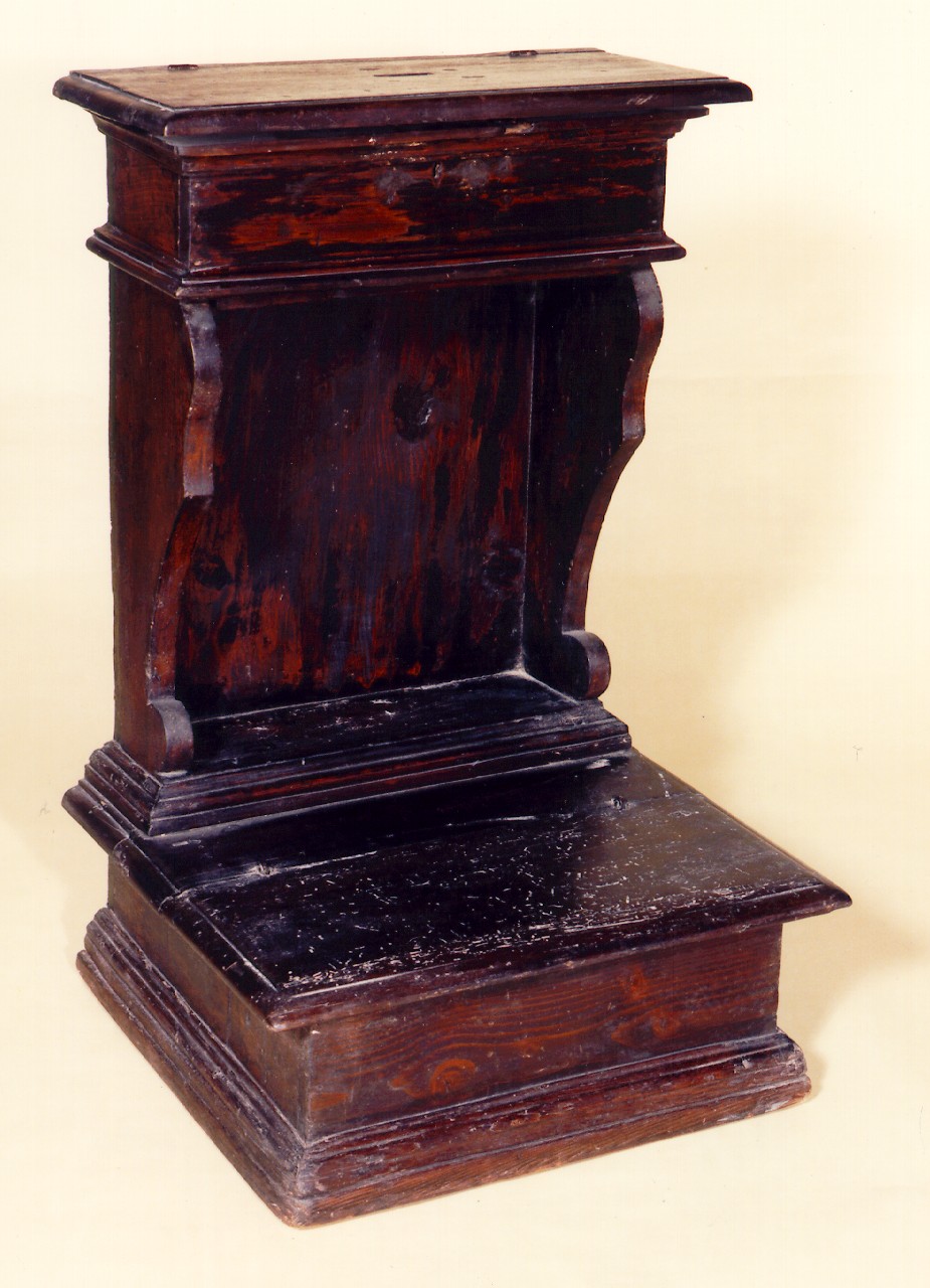 inginocchiatoio - ambito cappuccino (Seconda metà sec. XIX)