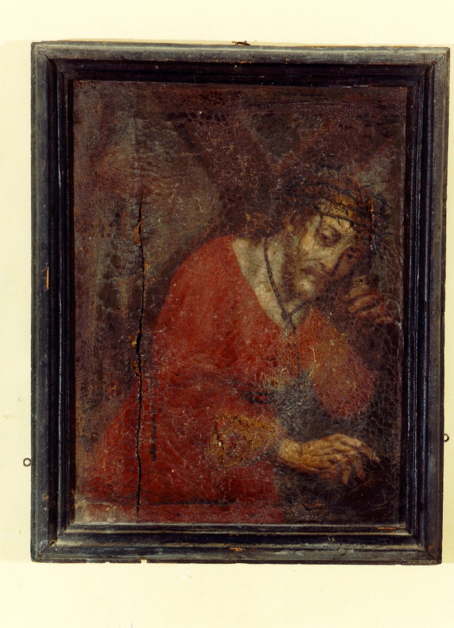 Cristo portacroce (dipinto) - ambito siciliano (Prima metà sec. XIX)