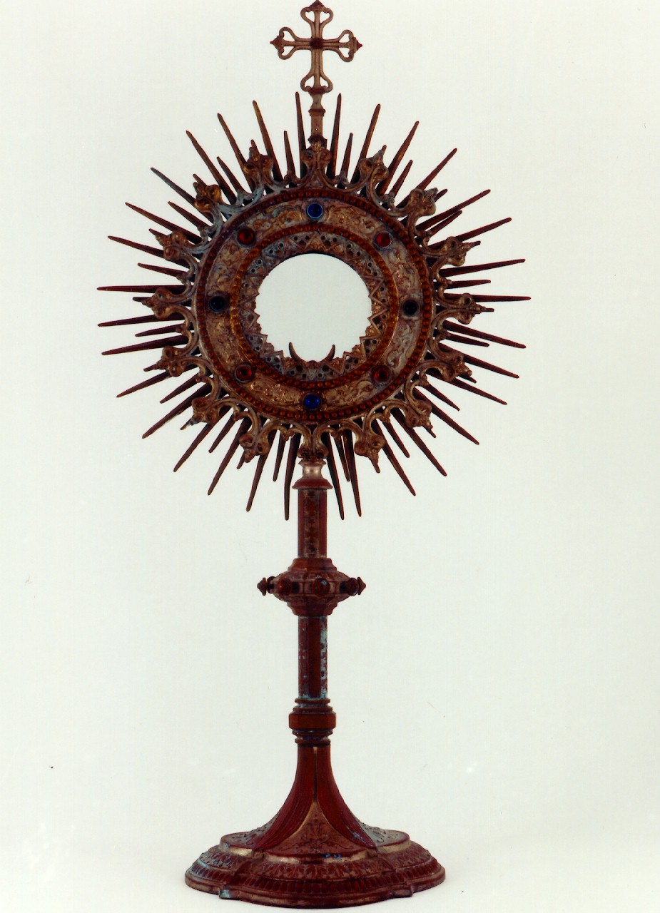 OSTENSORIO - A RAGGIERA - bottega siciliana (Seconda metà sec. XIX)