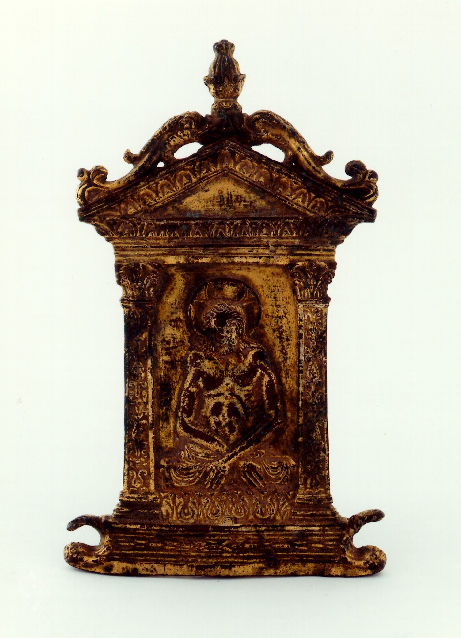 pace - a tavoletta architettonica - bottega siciliana (sec. XIX)