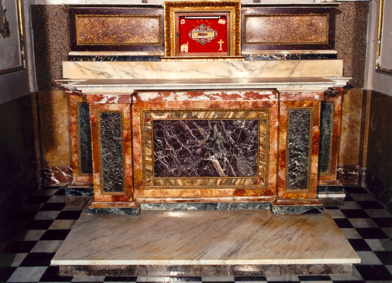 altare - ambito siciliano (Seconda metà sec. XIX)