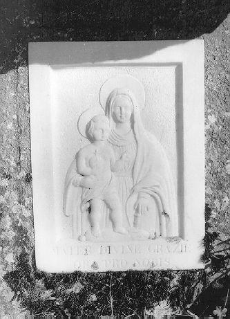 Madonna delle Grazie, Madonna con Bambino (rilievo) - bottega italiana (sec. XX)