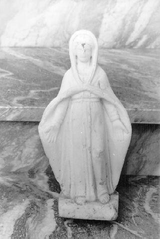 MADONNA DELLA MISERICORDIA (statuetta) - bottega italiana (sec. XIX)