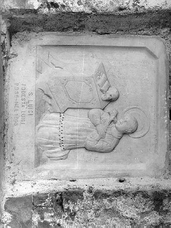 San Luigi Gonzaga (rilievo) - bottega italiana (sec. XX)