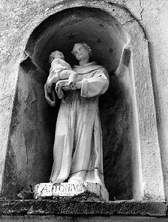 Sant'Antonio da Padova (statua) - bottega apuana (sec. XIX)