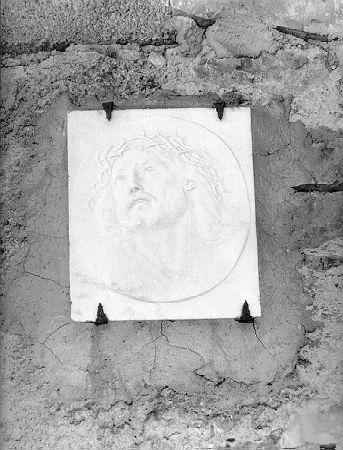 VOLTO DI CRISTO (rilievo) - bottega toscana (terzo quarto sec. XX)