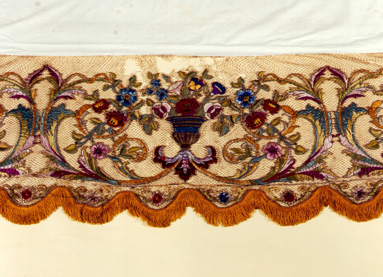 guarnizione di tovaglia d'altare - manifattura siciliana (Seconda metà sec. XVIII)