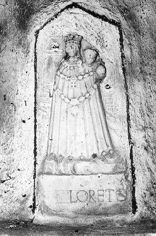 MADONNA DI LORETO (rilievo) - bottega italiana (sec. XIX)