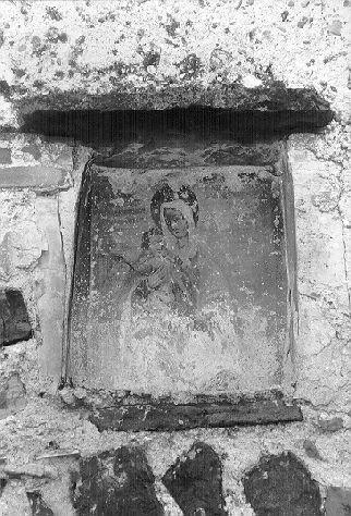 MADONNA CON BAMBINO (dipinto) - bottega italiana (sec. XIX)