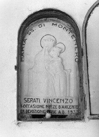 Madonna di Montenero, Madonna con Bambino (rilievo) - bottega italiana (sec. XX)