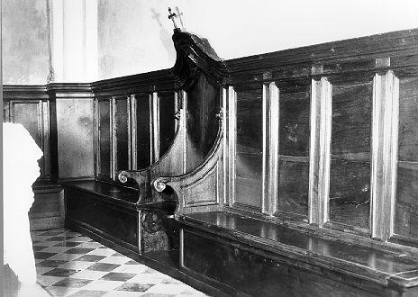 stalli del coro - bottega toscana (sec. XIX)