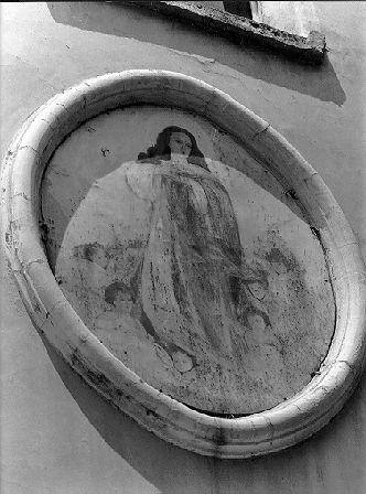 MADONNA ASSUNTA (dipinto) - ambito toscano (sec. XIX)