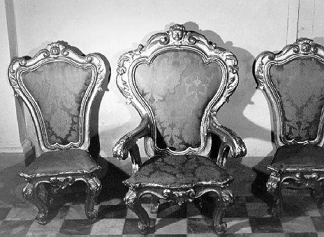 poltrona - bottega pontremolese (?) (sec. XVIII)