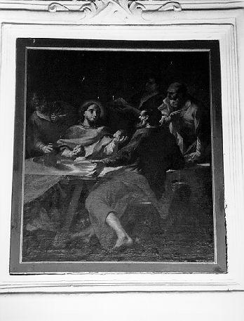 ULTIMA CENA (dipinto) - ambito toscano (secc. XVII/ XVIII)