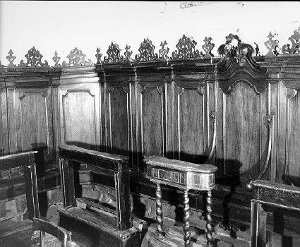 stalli del coro - bottega toscana (sec. XVIII)