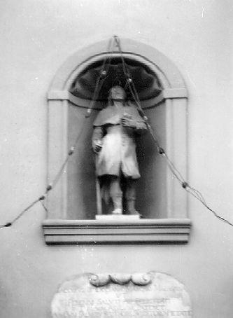 SAN ROCCO (statuetta) - ambito apuoversiliese (sec. XVIII)