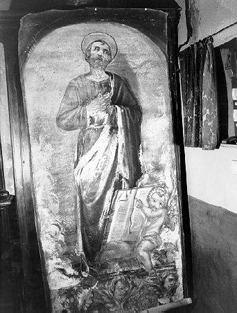 San Matteo Evangelista (dipinto) di Pettenati Massimo (sec. XIX)