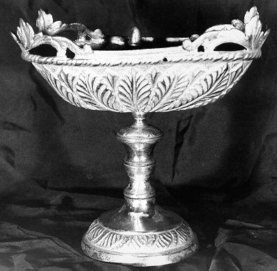 navicella portaincenso - bottega toscana (prima metà sec. XIX)