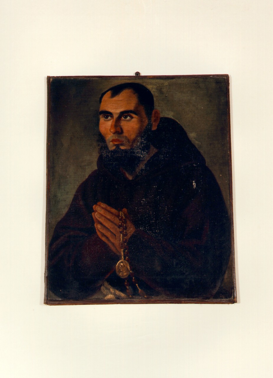 ritratto di frate cappuccino (dipinto) - ambito siciliano (sec. XIX)