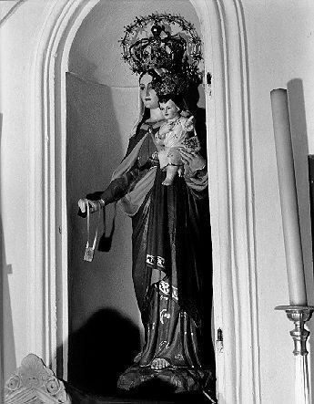 Madonna del Carmelo (statua) - bottega italiana (prima metà sec. XX)