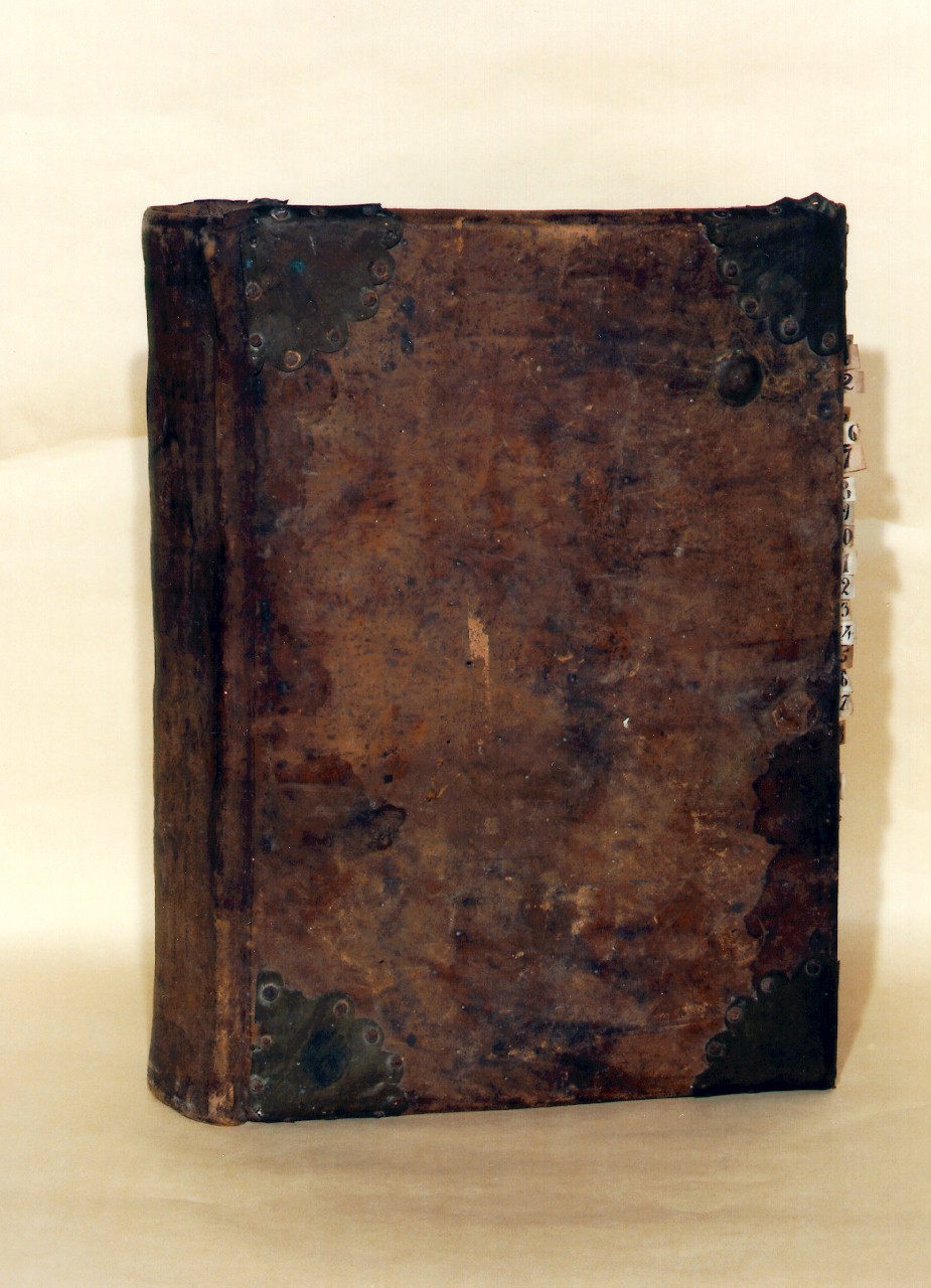 legatura di libro liturgico - produzione siciliana (sec. XVII)