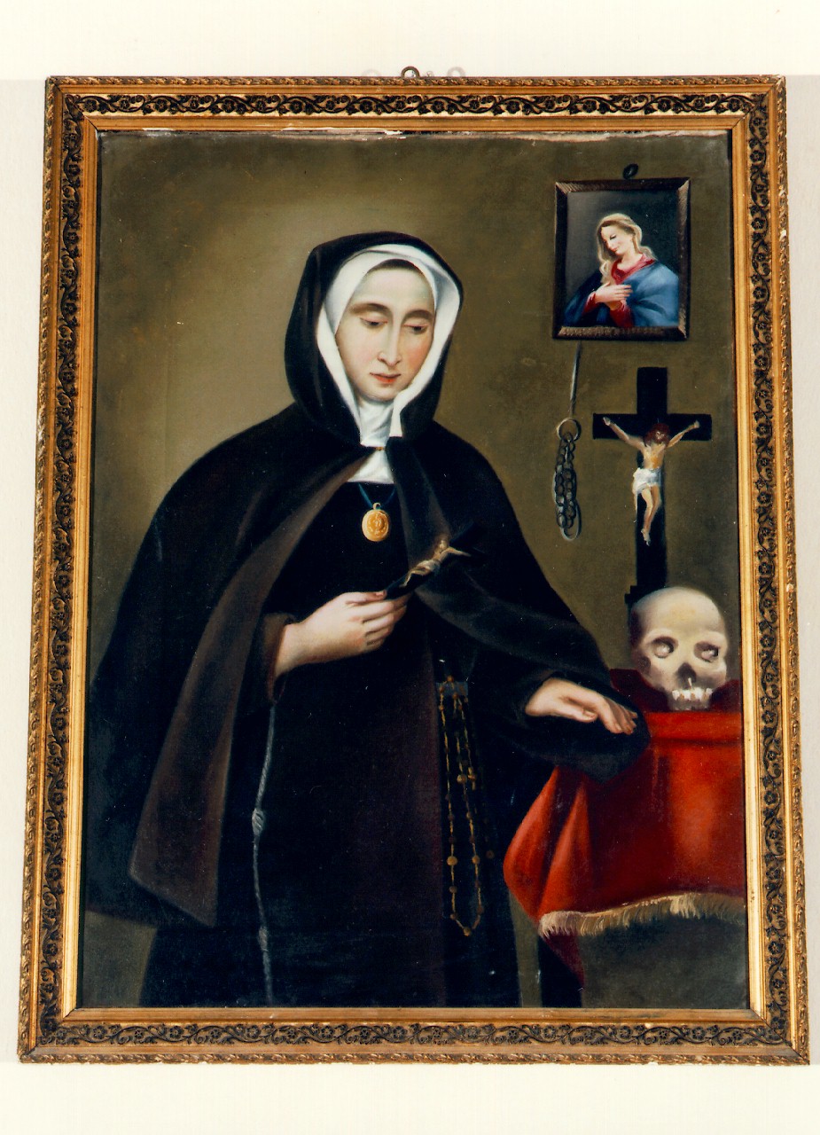 ritratto di suor Veronica Barone (dipinto) - ambito siciliano (sec. XIX)