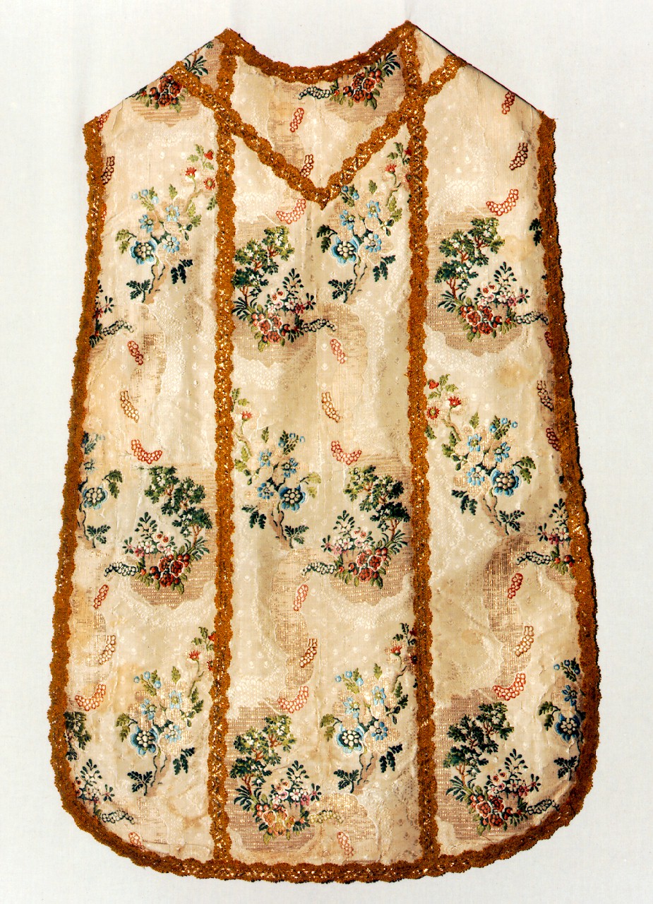 pianeta - manifattura siciliana (Seconda metà sec. XVIII)