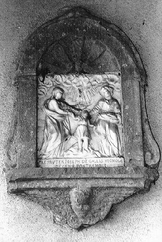 SACRA FAMIGLIA (rilievo) - bottega italiana (sec. XVIII)