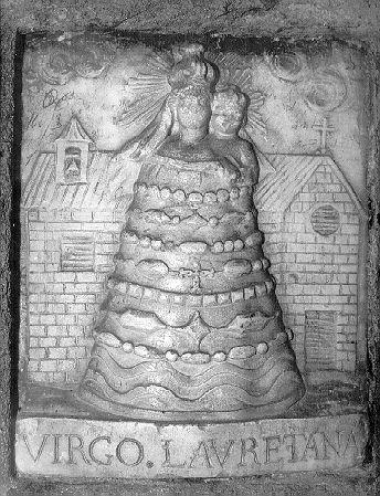 MADONNA DI LORETO (rilievo) - bottega italiana (sec. XVIII)