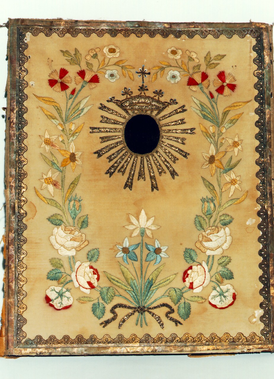 conopeo di tabernacolo - a cortina - manifattura siciliana (sec. XIX)