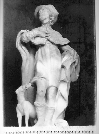 SAN ROCCO (statuetta) - bottega italiana (sec. XVII)