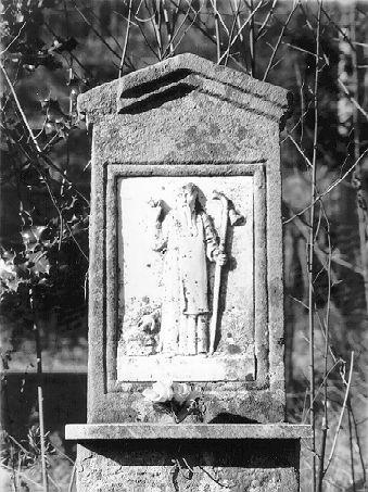 SANT'ANTONIO ABATE (rilievo) - bottega italiana (sec. XIX)