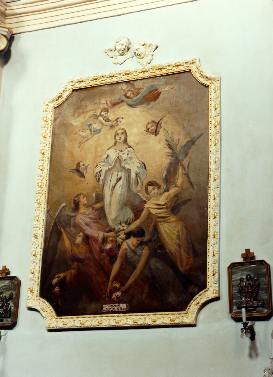 gloria di Santa Fortunata (dipinto murale) - ambito siciliano (sec. XX)