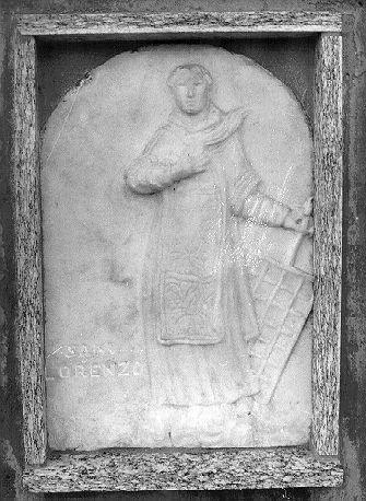 SAN LORENZO (rilievo) - bottega italiana (sec. XIX)