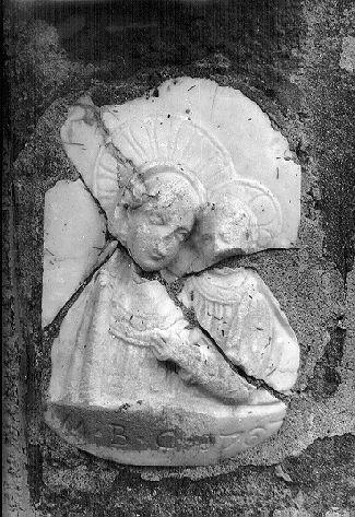 MADONNA DEL BUON CONSIGLIO (rilievo, frammento) - bottega italiana (sec. XVIII)