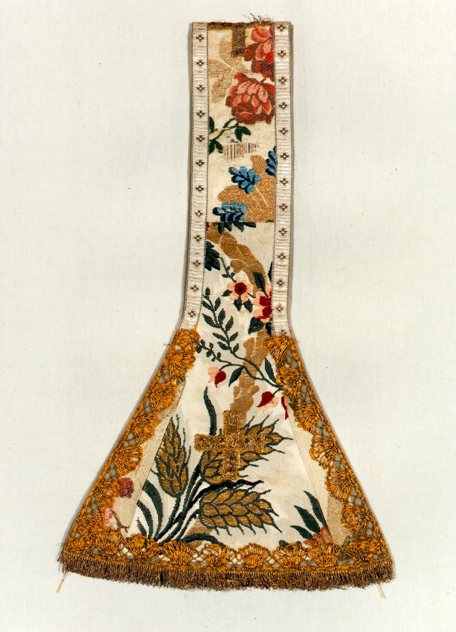 manipolo - manifattura siciliana (primo quarto sec. XX)