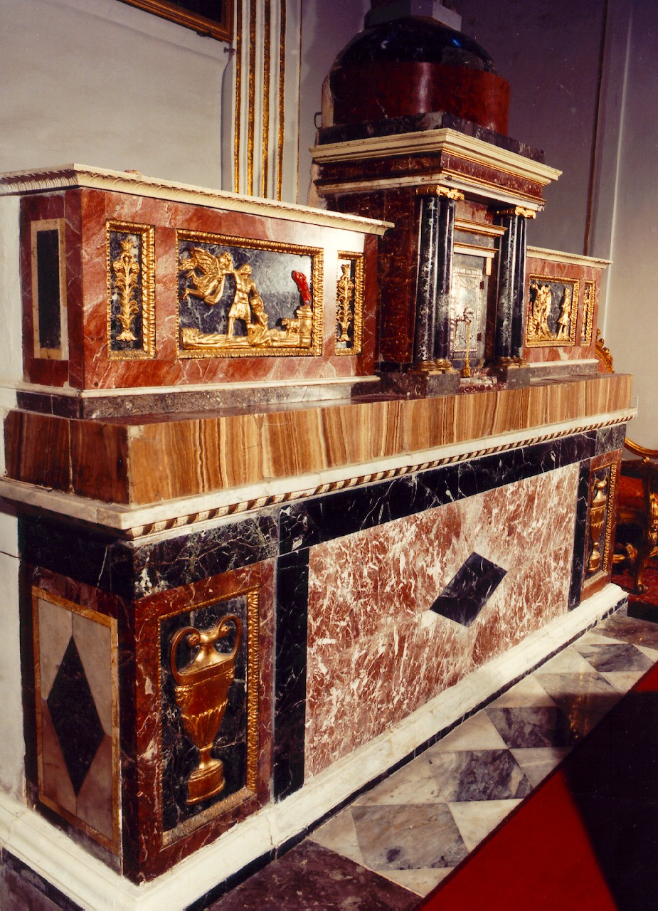 altare maggiore - ambito siciliano (Seconda metà, Prima metà sec. XIX, sec. XX)