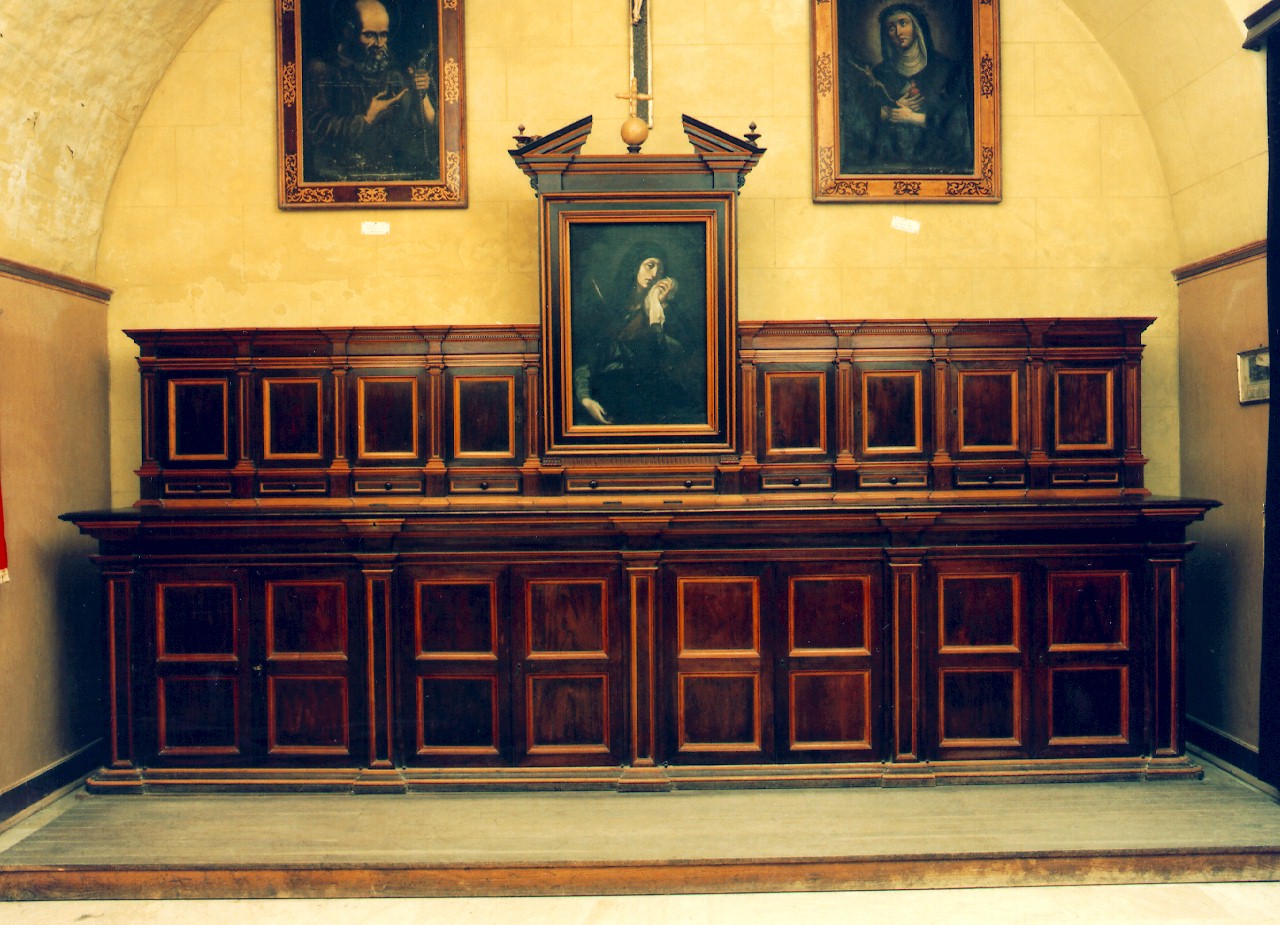 ARMADIO DA SACRESTIA - produzione siciliana (sec. XIX)