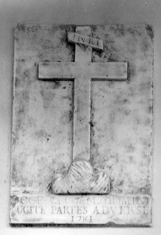 CROCE (rilievo) - ambito apuoversiliese (sec. XVIII)