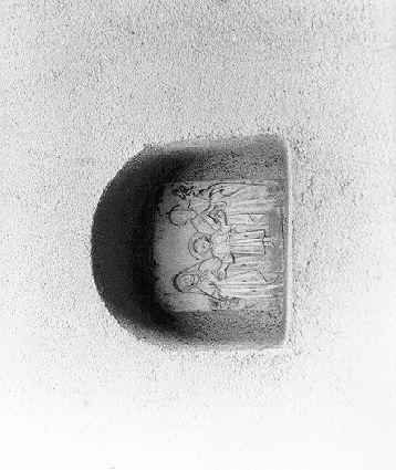 SACRA FAMIGLIA (rilievo) - bottega toscana (sec. XX)