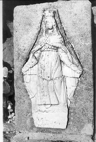 MADONNA DELLA MISERICORDIA (rilievo) - bottega italiana (sec. XIX)