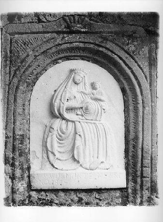 Madonna di Montenero, Madonna con Bambino (rilievo) - bottega italiana (sec. XIX)